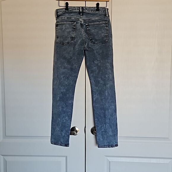 Gap Men's Slim Taper Denim Jeans Light Blue Washed 29×30 - Picture 4 of 16
